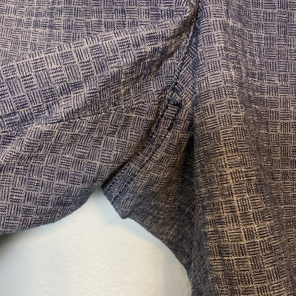 Marc Anthony Mens Size 36 Blue Shorts 9” Inseam Flat Front Zip Fly Pockets - Picture 3 of 12